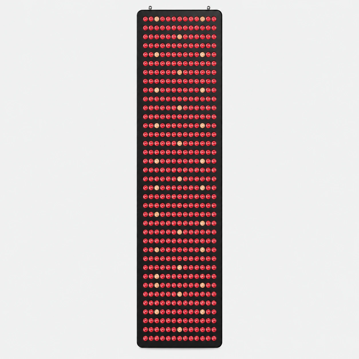 RDPRO3000-FS8 Ultra: apparecchiatura a luce rossa — pannello frontale con LED accesi